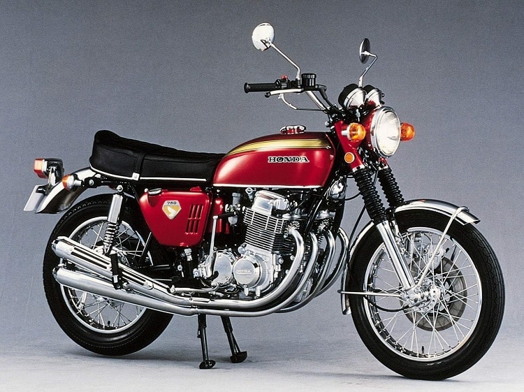 Vintage Honda Motorcycles CB750